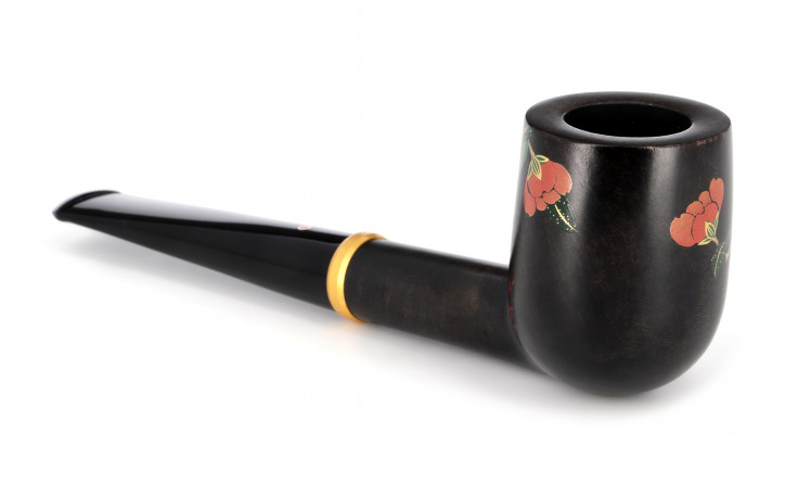 Tsuge 4 Seasons Camellia pipe (Winter)