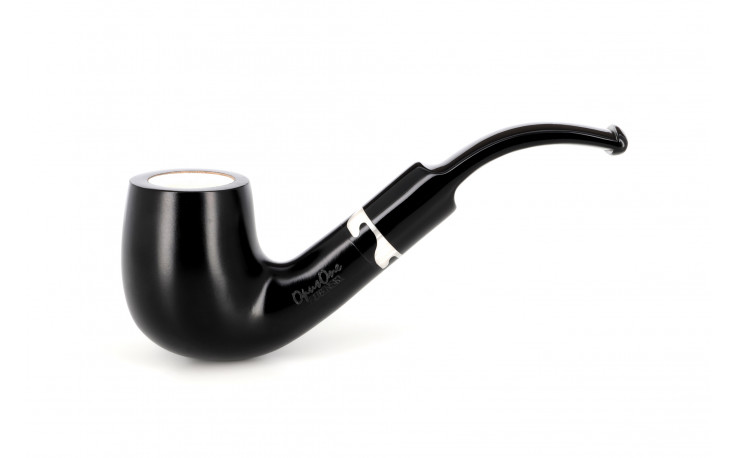 Meerschaum-lined bent pipe