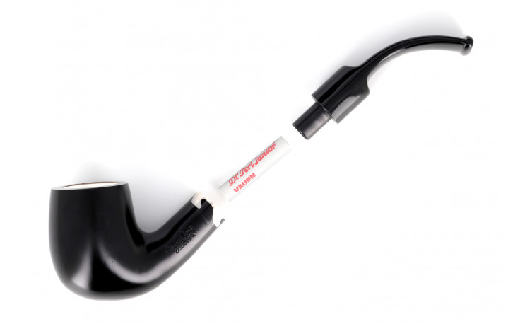 Meerschaum-lined bent pipe