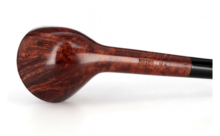 Nuttens Heritage 14 Cutty Rhodesian Flame Grain H2 pipe