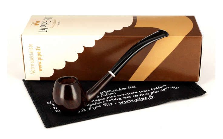 Eole pipe by Pierre Voisin (dark finish)