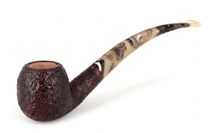 Savinelli Ginger's Favorite 626 rusticated pipe