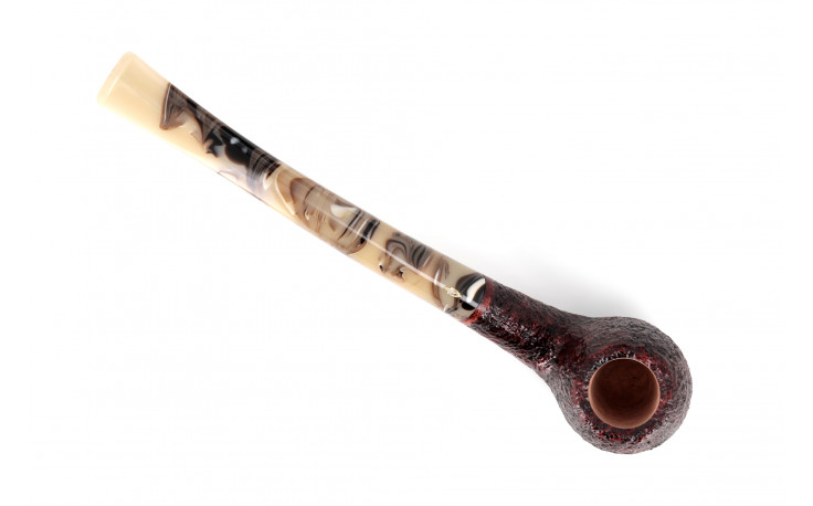 Savinelli Ginger's Favorite 626 rusticated pipe