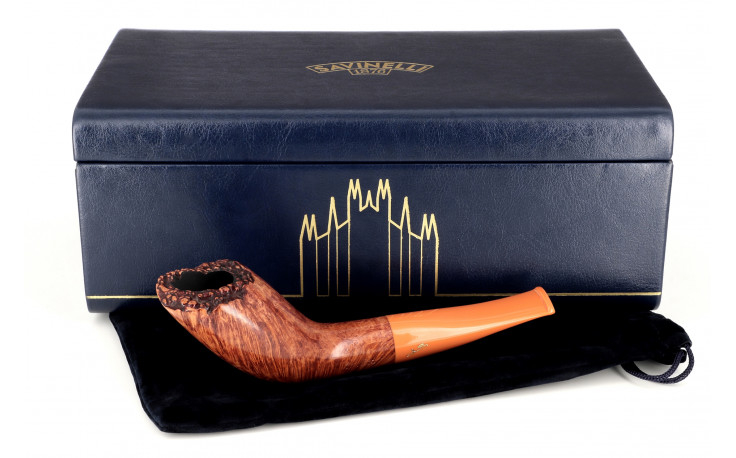 Savinelli Autograph Horn 081 pipe (Grade 00)