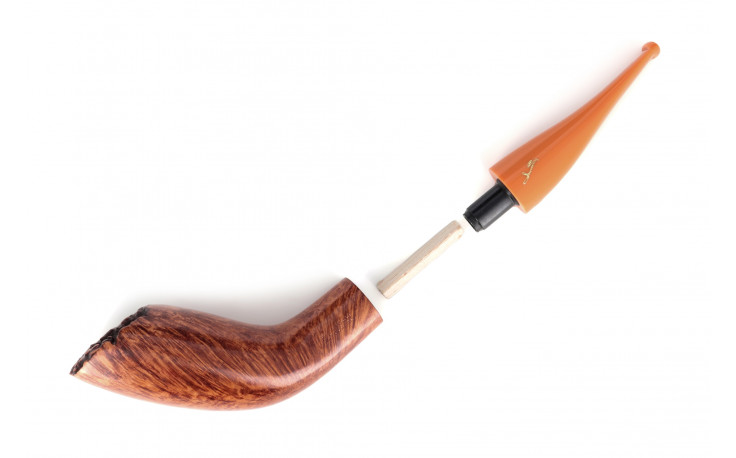 Savinelli Autograph Horn 081 pipe (Grade 00)