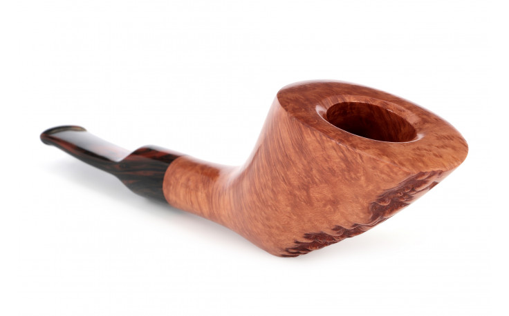 Savinelli Autograph Horn 083 pipe (Grade 8)