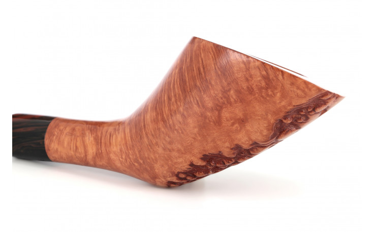 Savinelli Autograph Horn 083 pipe (Grade 8)