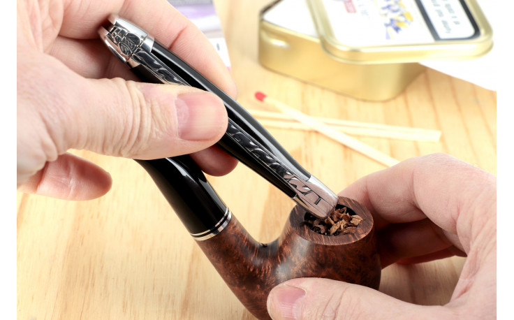 Laguiole pipe tamper (dark horn)