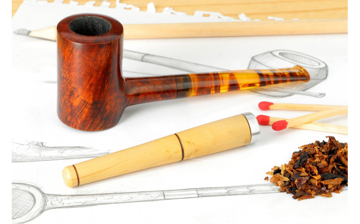 Nuttens Heritage 39 Poker H3 pipe