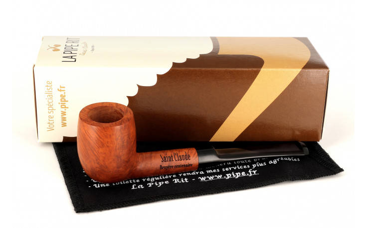 Saint-Claude century briar pipe (saddle stem)