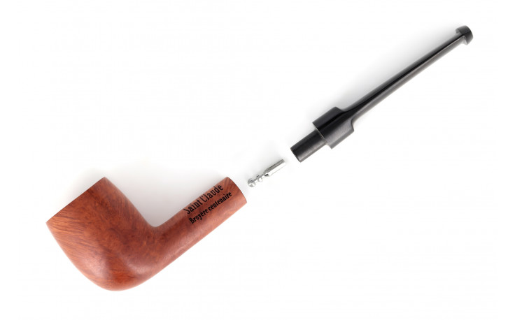 Saint-Claude century briar pipe (saddle stem)