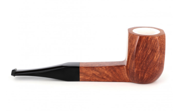 Foursquare pipe with a meerschaum-lined bowl (clearance 1)