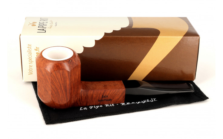 Foursquare pipe with a meerschaum-lined bowl (clearance 2)