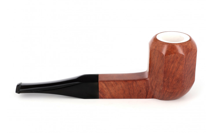 Foursquare pipe with a meerschaum-lined bowl (clearance 2)