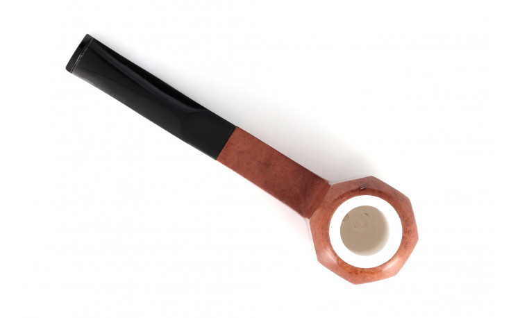 Foursquare pipe with a meerschaum-lined bowl (clearance 2)