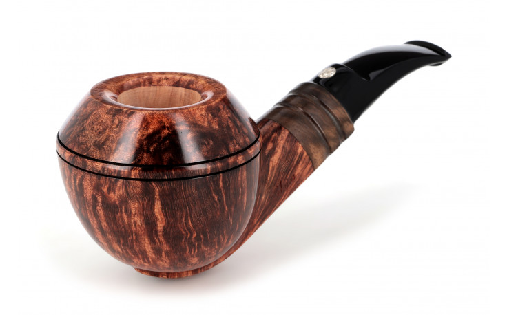 Mastro de Paja Unica Brucianaso Gigante pipe (rhodesian)