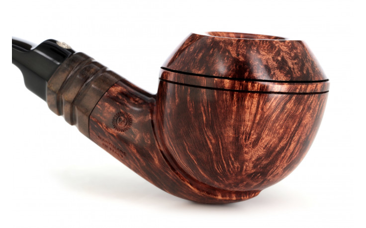 Mastro de Paja Unica Brucianaso Gigante pipe (rhodesian)