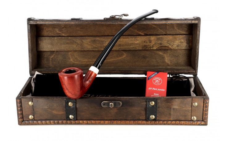 Churchwarden orange Dublin pipe set