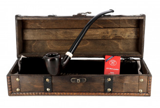 Churchwarden brown Dublin pipe set