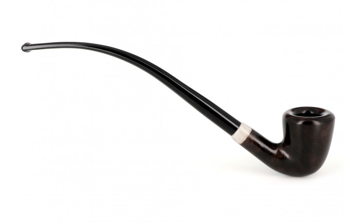 Churchwarden brown Dublin pipe set