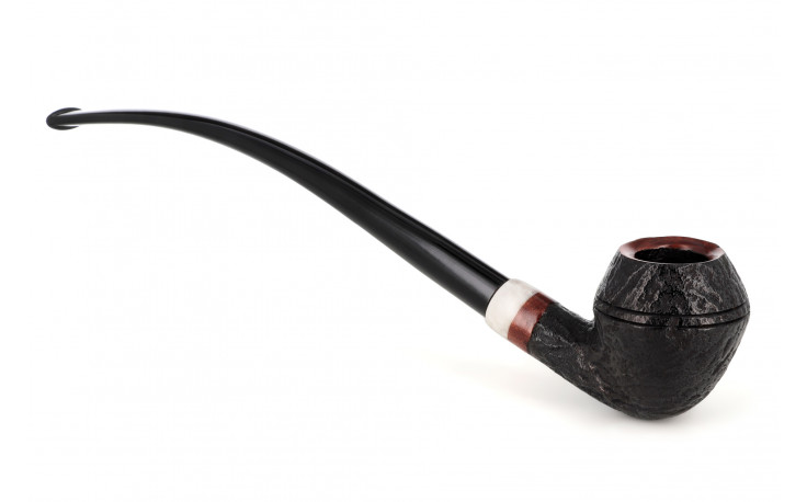 Churchwarden sandblasted Rhodesian pipe set