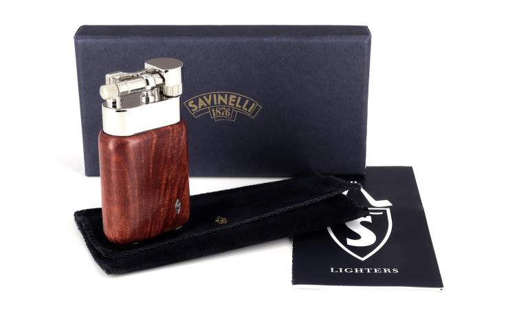 Savinelli pipe lighter (natural briar)