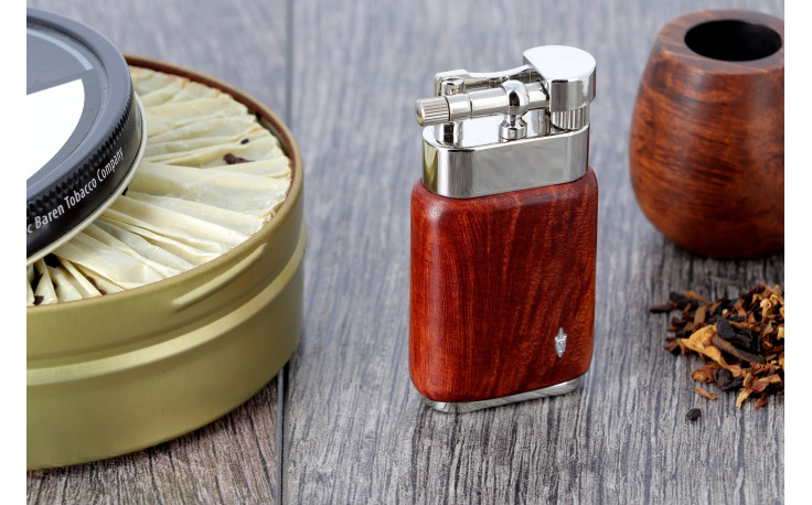 Savinelli pipe lighter (natural briar)