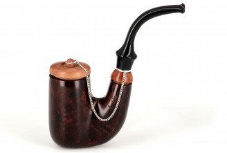 Brebbia Oom Paul Noce pipe (9mm filter)