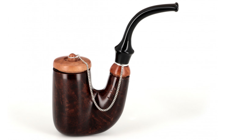 Brebbia Oom Paul Noce pipe (9mm filter)