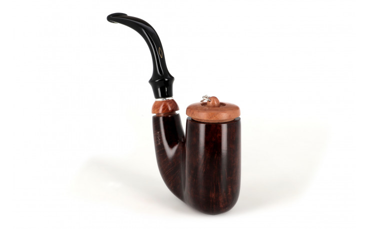 Brebbia Oom Paul Noce pipe (9mm filter)