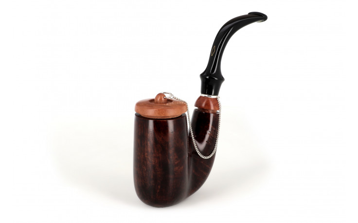 Brebbia Oom Paul Noce pipe (9mm filter)