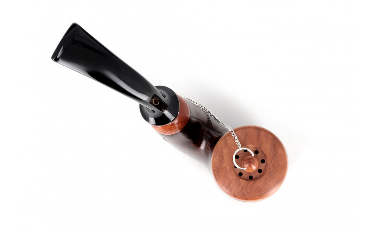 Brebbia Oom Paul Noce pipe (9mm filter)