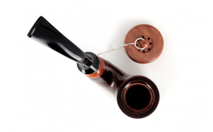 Brebbia Oom Paul Noce pipe (9mm filter)