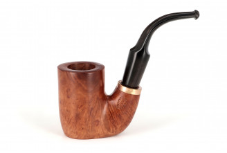 Oom Paul giant pipe with a horn stem