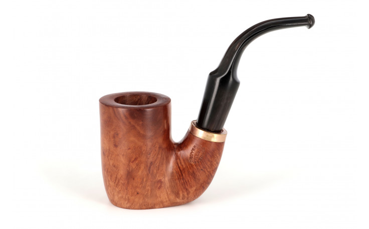 Oom Paul giant pipe with a horn stem