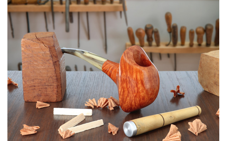 Savinelli Autograph Free Style 080 pipe (Grade 00)