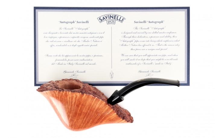 Savinelli Autograph Broussin 082 pipe (Grade 000)