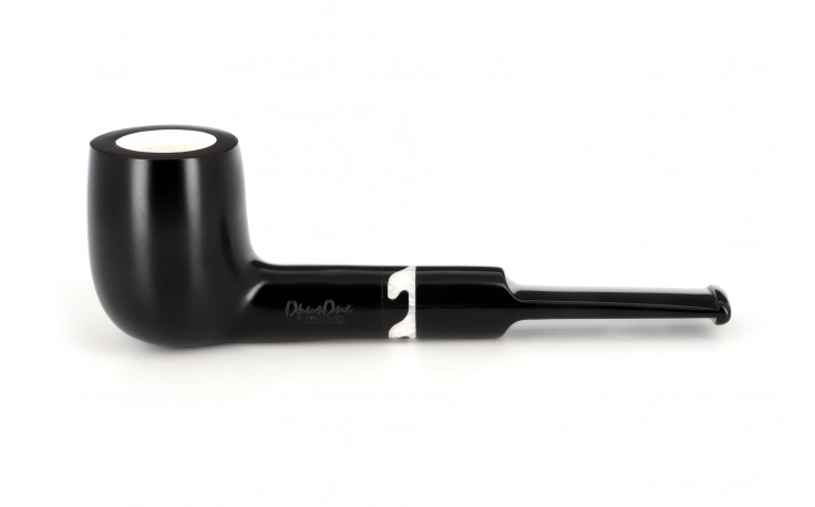 Meerschaum-lined bowl briar straight pipe