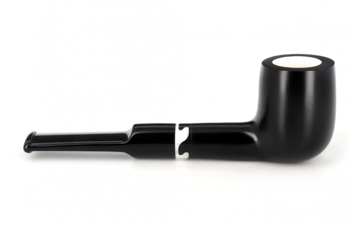 Meerschaum-lined bowl briar straight pipe