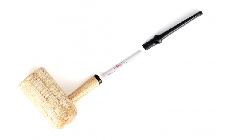 General corn cob pipe (straight stem)