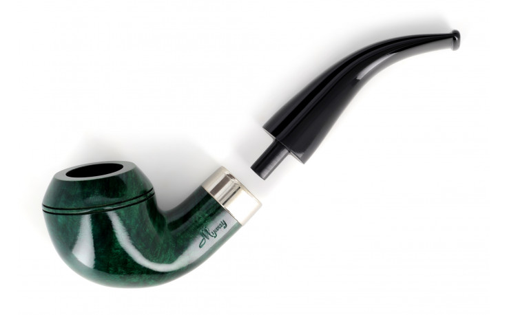 Myway The Wise Man Bullmoose pipe (green color)