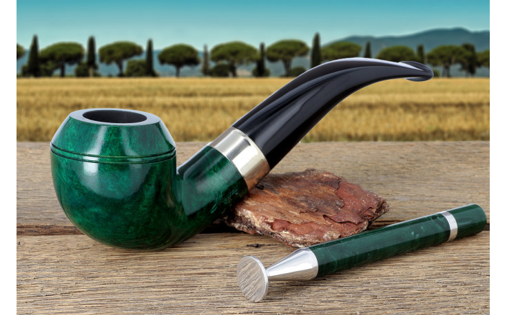 Myway The Wise Man Bullmoose pipe (green color)