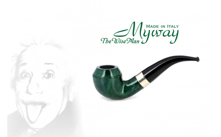 Myway The Wise Man Bullmoose pipe (green color)