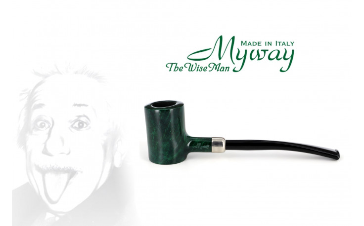 Myway The Wise Man Tankard pipe (green color) (thin stem)