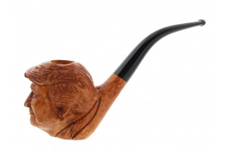 Donald Trump sculpted pipe