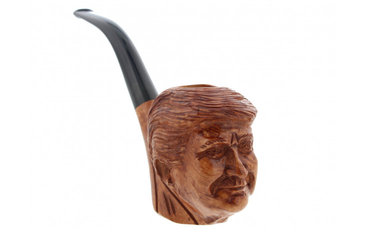 Donald Trump sculpted pipe