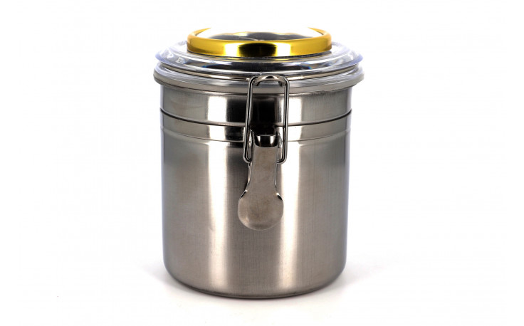 Stainless steel tobacco jar (large size)