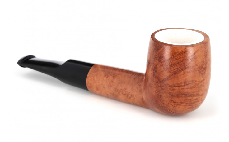 Eole meerschaum straight short pipe