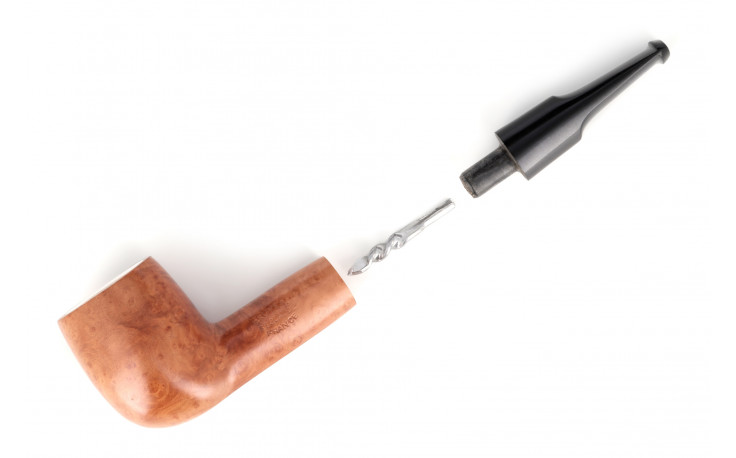 Eole meerschaum straight short pipe