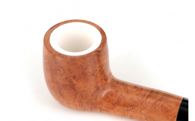 Eole meerschaum straight short pipe